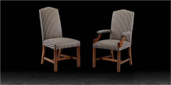 Artistic Brompton Dining Chairs - Side Chair & Dining Armchair / Carver