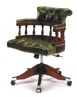 Artistic Upholstery Captain's Chair