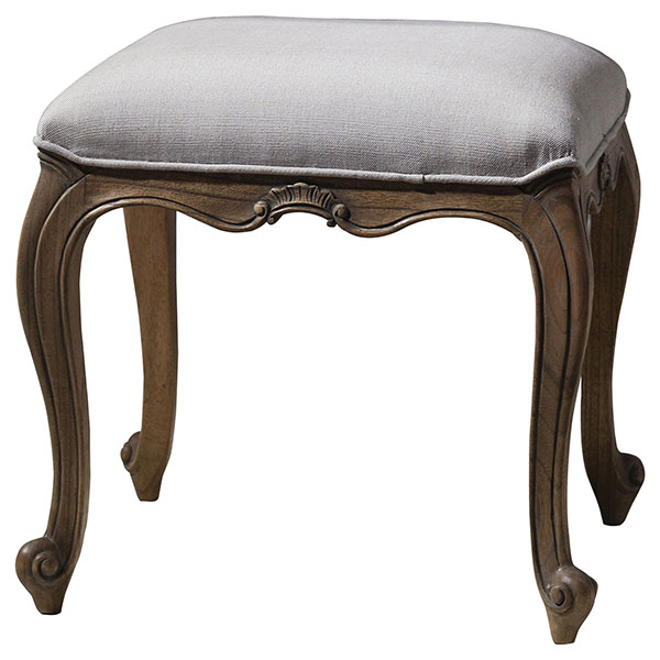 Harvest Direct Chateau weathered Dressing Table Stool