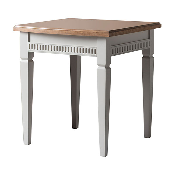 Harvest Direct Howarth Taupe Side Table