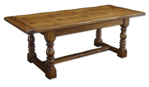 Norfolk Cabinet Makers Standard Oak Refectory Dining Table