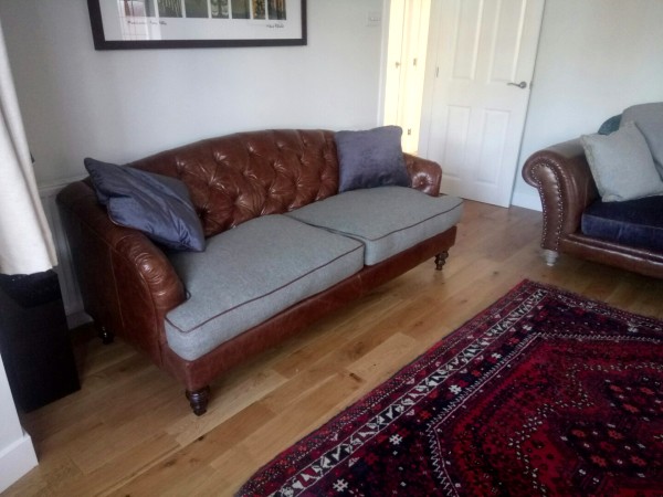 Tetrad Dalmore sofa in a happy customer's home