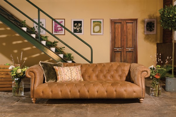 Tetrad Matisse Leather Sofa