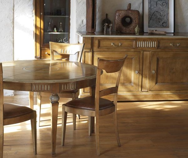 Artcopi Vendome Dining Table, Chairs & 2 Drawer Sideboard