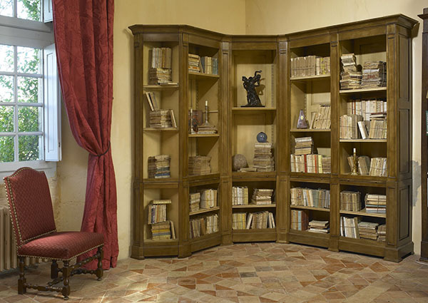 Library Bookcases Large, Large Wooden Corner Bookcases Uk