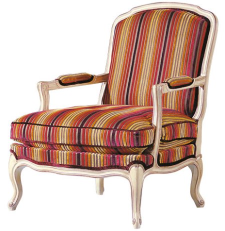 Collinet Sieges Salon Style  Bergère Louis XV Armchair