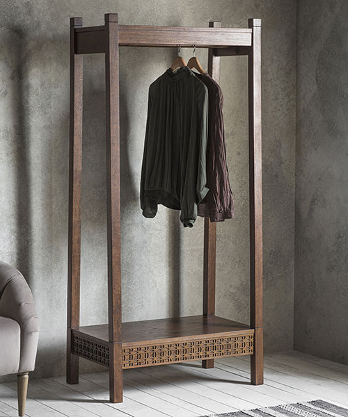 Gallery Direct Boho Retreat Contemporary Open Wardrobe