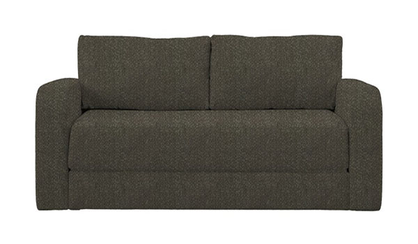 Gallery Direct Model 5 2 seater sofa bedshown here in Corta Mocha fabric