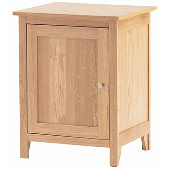 Corndell Nimbus Oak Single Door Cupboard