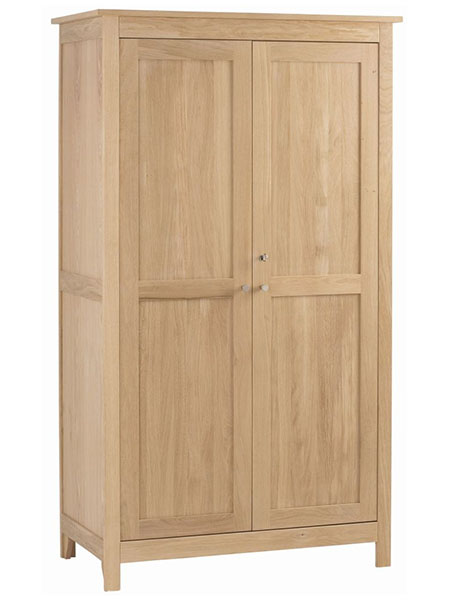 Corndell Nimbus Oak Double Wardrobe