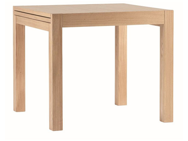 orndell Nimbus Oak Square Sliding Top Dining Table  