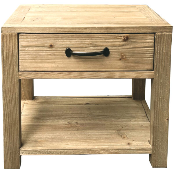 Devonshire Living Chiltern Reclaimed Pine Lamp Table