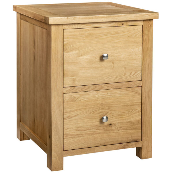 Devonshire Living Dorset Natural Oak Filing Cabinet