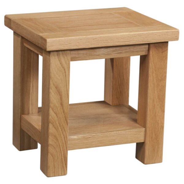 Devonshire Living Dorset Natural Oak Lamp Table