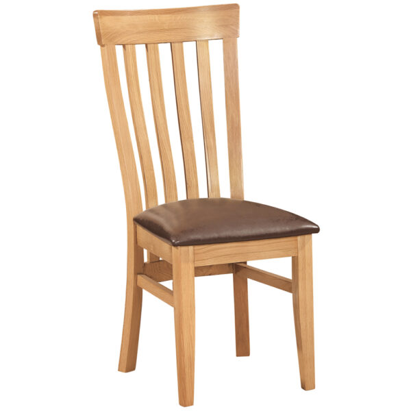 Devonshire Living Dorset Natural Oak Toulouse Dining Chair