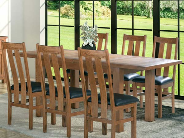 Devonshire Living Dorset Rustic Oak Dining Furniture