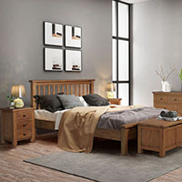 Devonshire Living Dorset Rustic Oak Bedroom Furniture