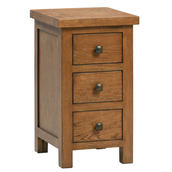 Devonshire Living Dorset Rustic Oak Compact Bedside