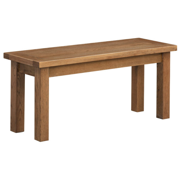 Devonshire Living Dorset Rustic Oak Medium Dining Bench