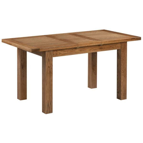 Devonshire Living Dorset Rustic Oak Small Extending Dining Table