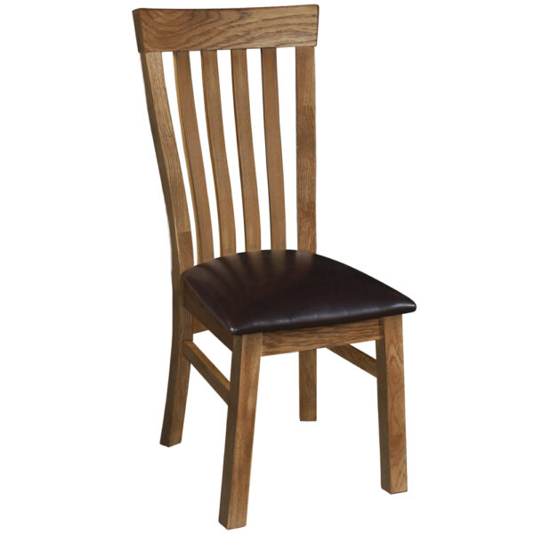 Devonshire Living Dorset Rustic Oak Toulouse Dining Chair
