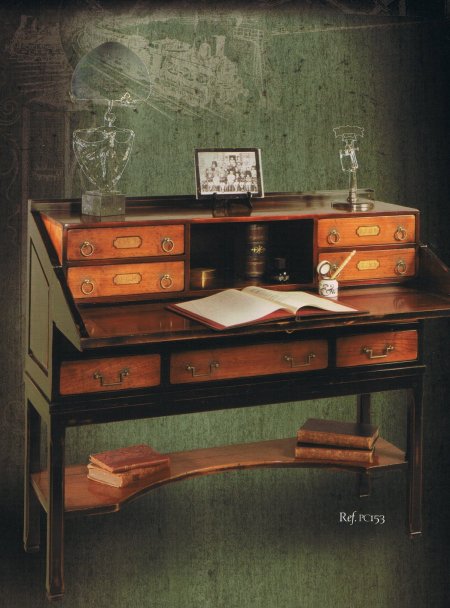 Felix Monge Clerk's Drop Front Bureau