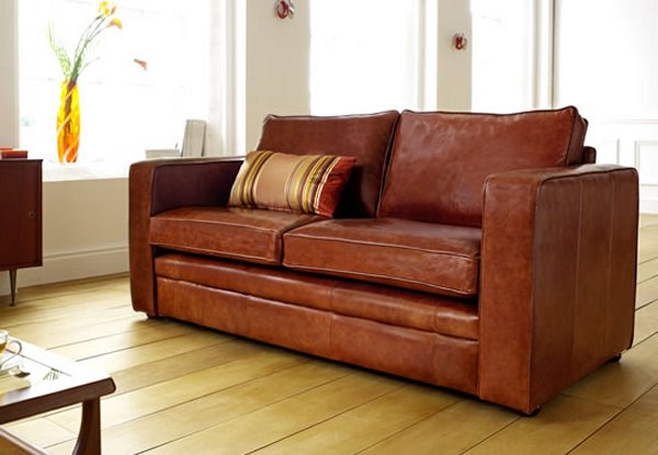 The Sofa Collection Tiffany Premium Leather Sofa by Forest Sofa