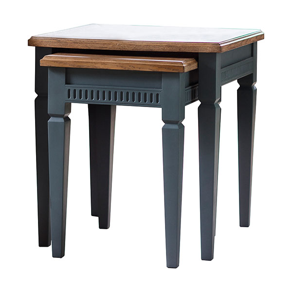 Gallery Direct Bronte Storm Nest of 2 Tables