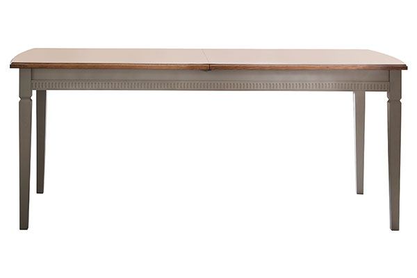 Gallery Direct Bronte Taupe Extending Dining Table