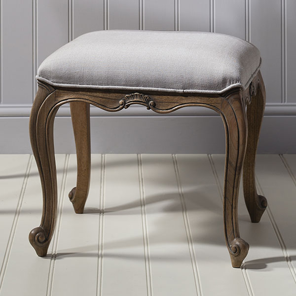 Gallery Direct Chic Weathered Dressing Table Stool
