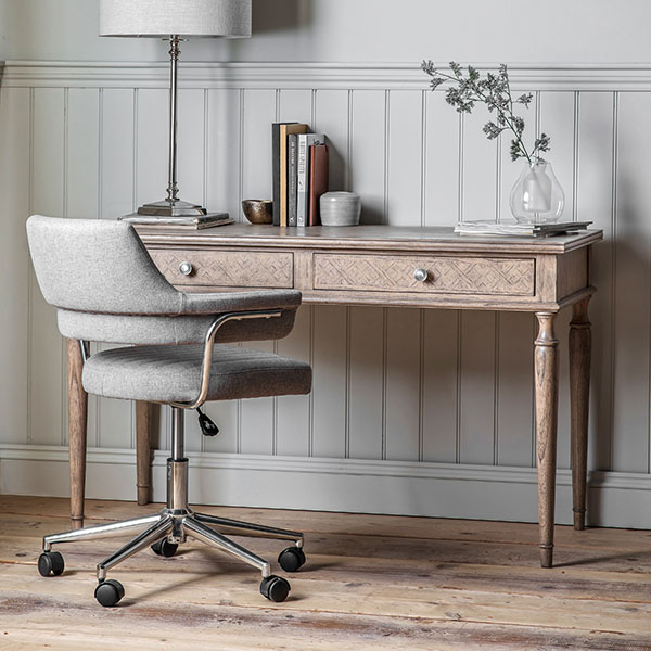 Gallery Direct Mustique 2 Drawer Desk