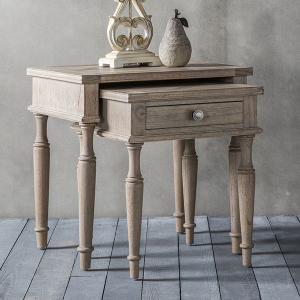 Gallery Direct Mustique Nest of 2 Tables