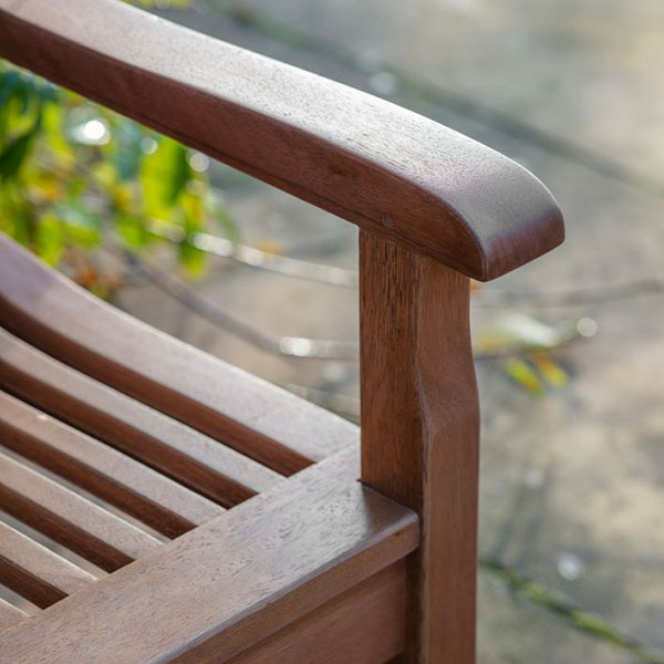 Harvest Direct Granada Outdoor Bench - Close image