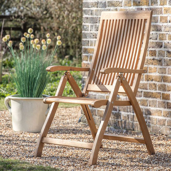 Harvest Direct Milos Outdoor Reclining Armchair