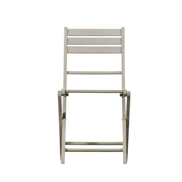 Harvest Direct Rezay White Wash Outdoor Folding Chairs