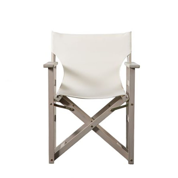 Harvest Direct Rezay White Wash Outdoor Armchair