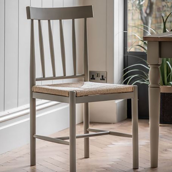 Harvest Direct Harrow Contemporary Prairie Painted / Oak Dining Chair