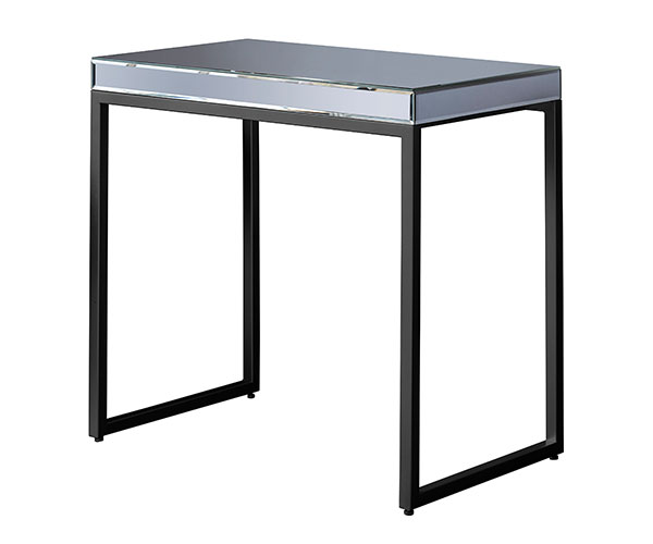 Harvest Direct Octavia Black Contemporary Side Table