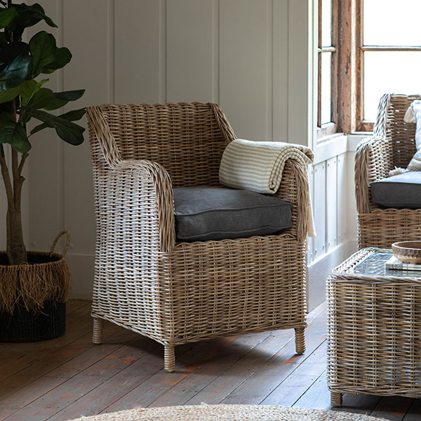 Harvest Direct Cobberas Rattan Armchair