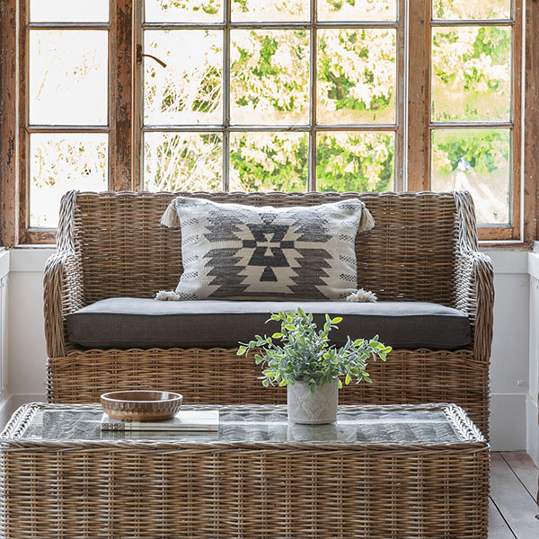 Harvest Direct Cobberas Rattan Sofa