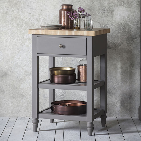 Harvest Direct Marlowe Grey Butcher's Block