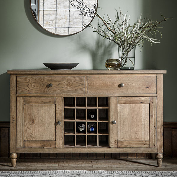 Harvest Direct Marlowe Oak Large Sideboard