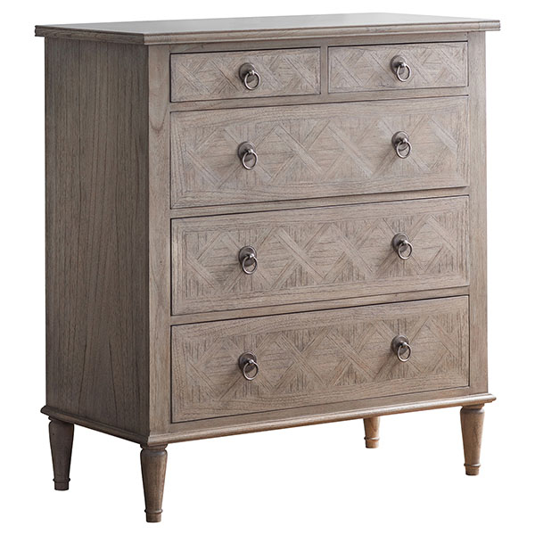 Harvest Direct St Vincent 5 Drawer Chest of Drawers