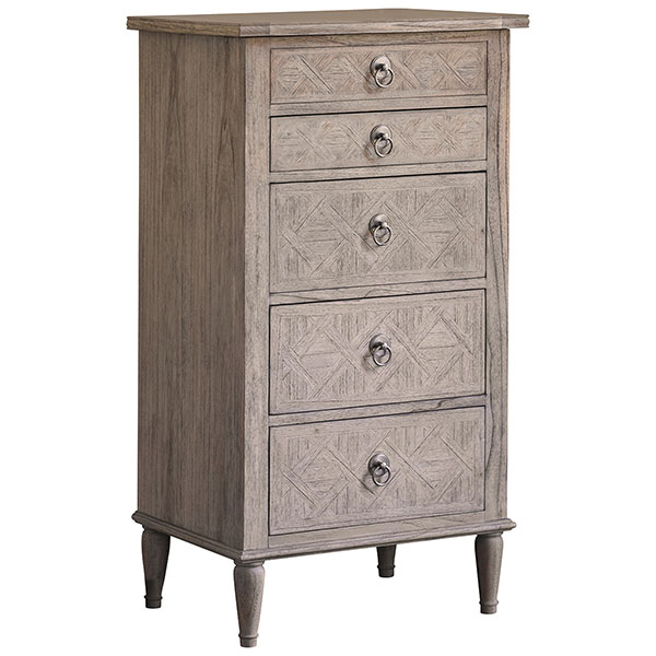 Harvest Direct St Vincent 5 Drawer Lingerie Chest of Drawers