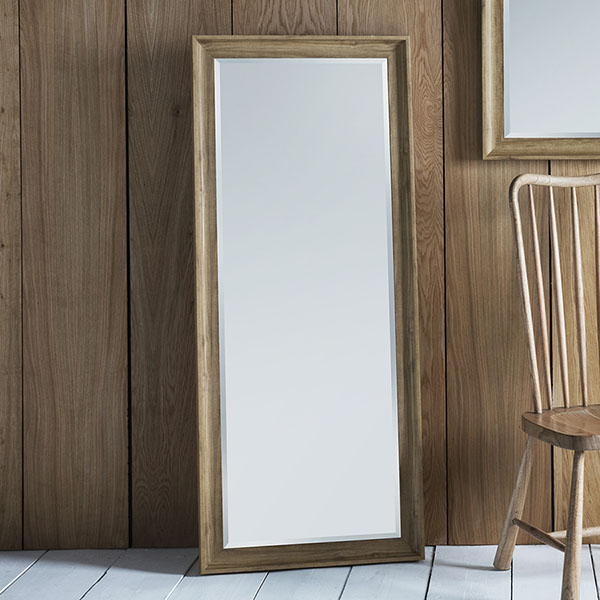 Harvest Direct Kelsey Leaner & Rectangular Wall Mirrors