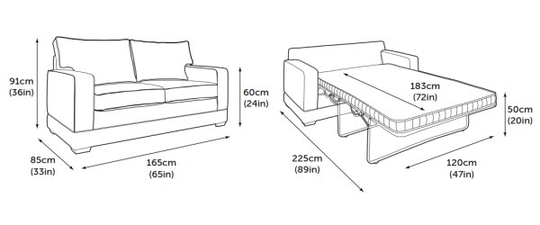 Ne Atspindys Kuris Sofa Bed Dimensions, Double Sofa Bed Dimensions Size