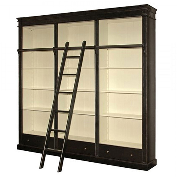 Library Bookcases Large, Glass And Chrome Bookcases Uk