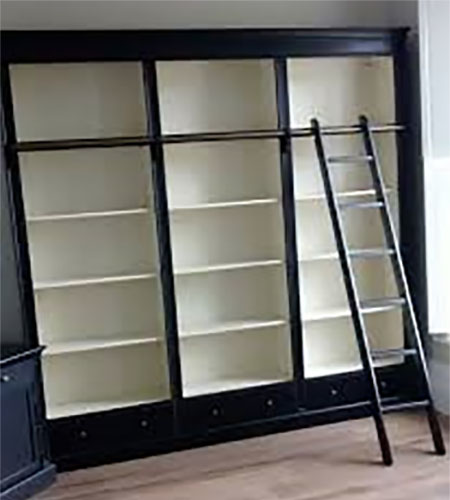 Library Bookcases Large, Large Black Bookcase