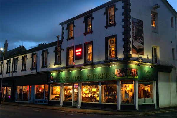 Come and Visit Harvest Moon Interiors, just off Lord Street, Southport