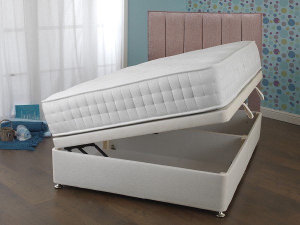 Sweet Dreams Eden Civic 1000 Side Opening Ottoman Bed Set
